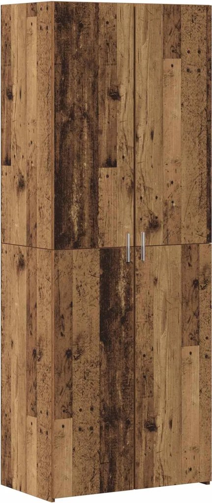 vidaXL Magasfiú Régi fa 70 x 42.5 x 185 cm Faanyag
