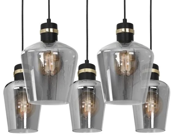 Csillár  RICHMOND 5xE27 / 60W / 230V