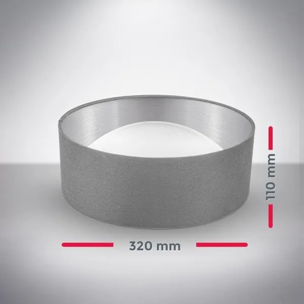 B.K. Licht 1308 - LED Mennyezeti lámpa LED/12W/230V