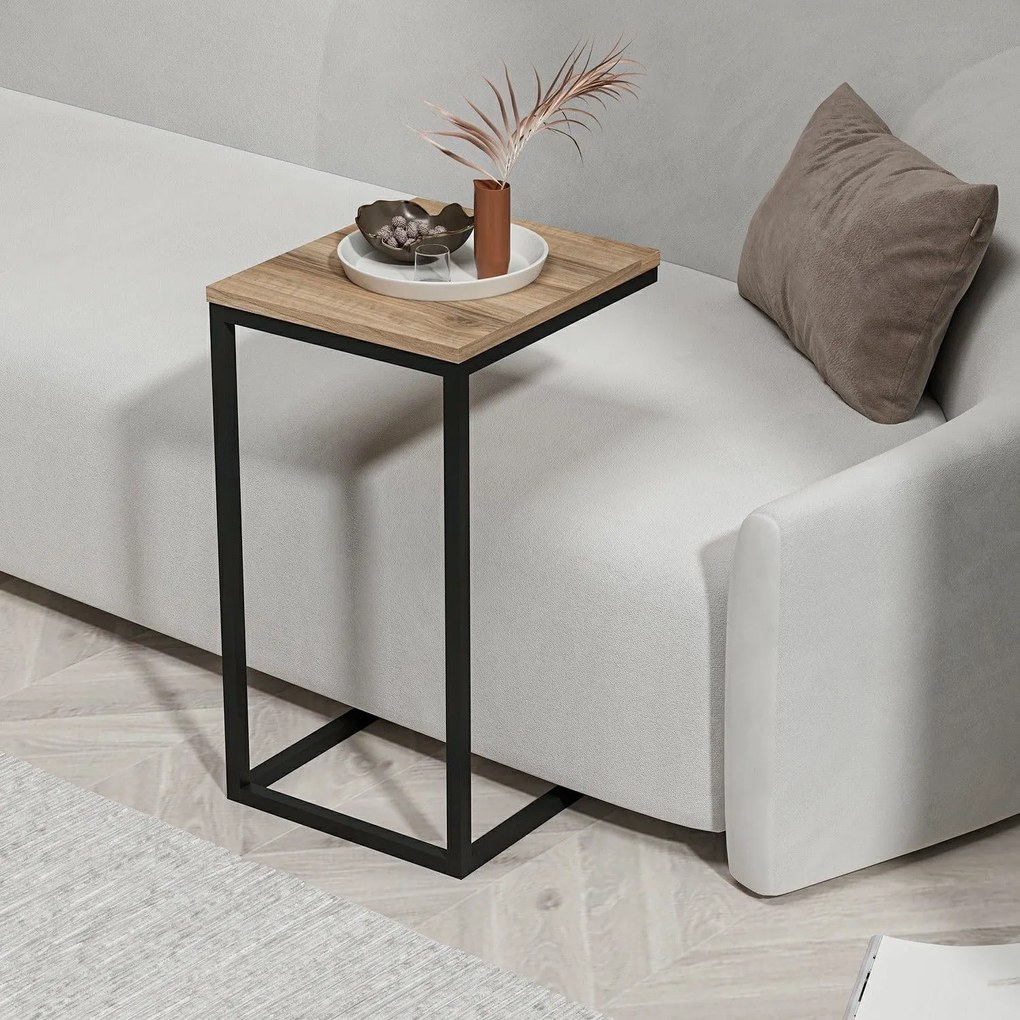 Kis asztal Davin - Walnut