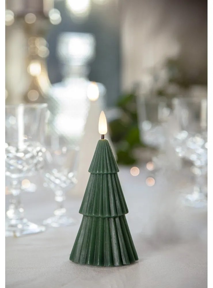 LED gyertya (magasság 15 cm) Flamme Granny – Star Trading