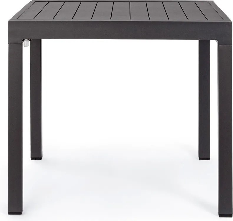 Alumínium kerti étkezőasztal 80x83 cm Pelagius – Bizzotto