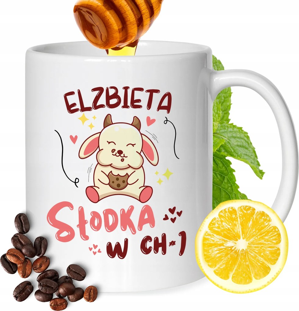 Bögre Erzsébet Barátnőknek Ajándék Nyomtatott Fehér 330ml