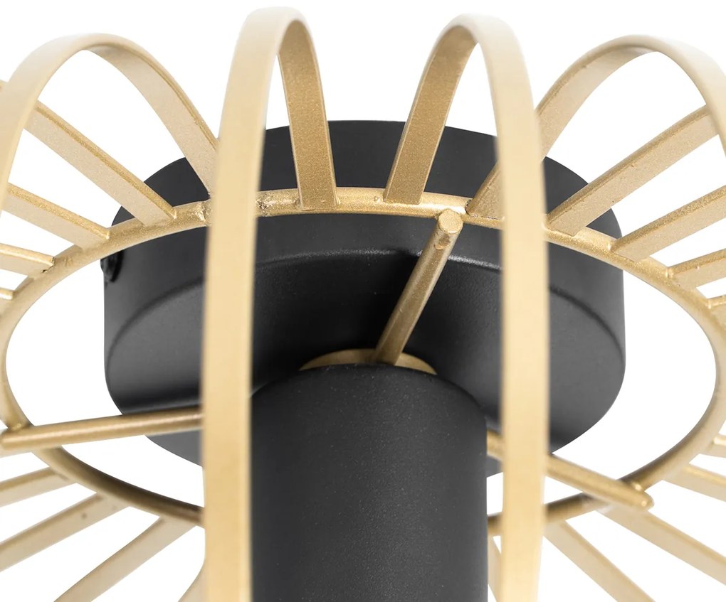 Okos mennyezeti lámpa arany 39 cm, beleértve a Wifi G95 - Johanna