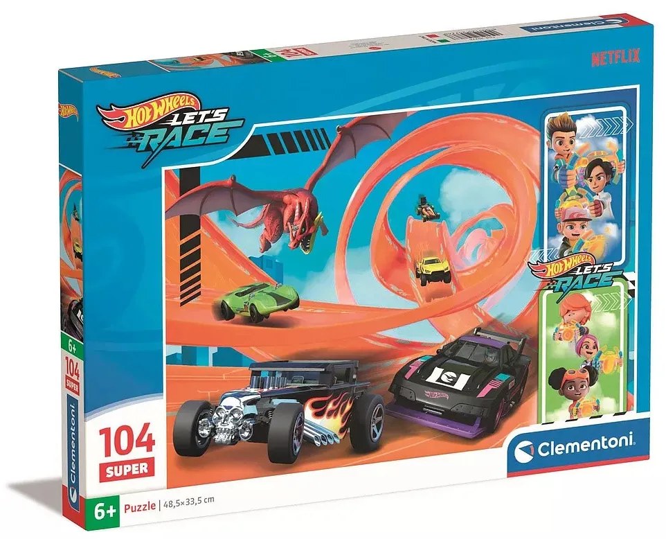 Hot Wheels puzzle 104 db-os (Citizens)