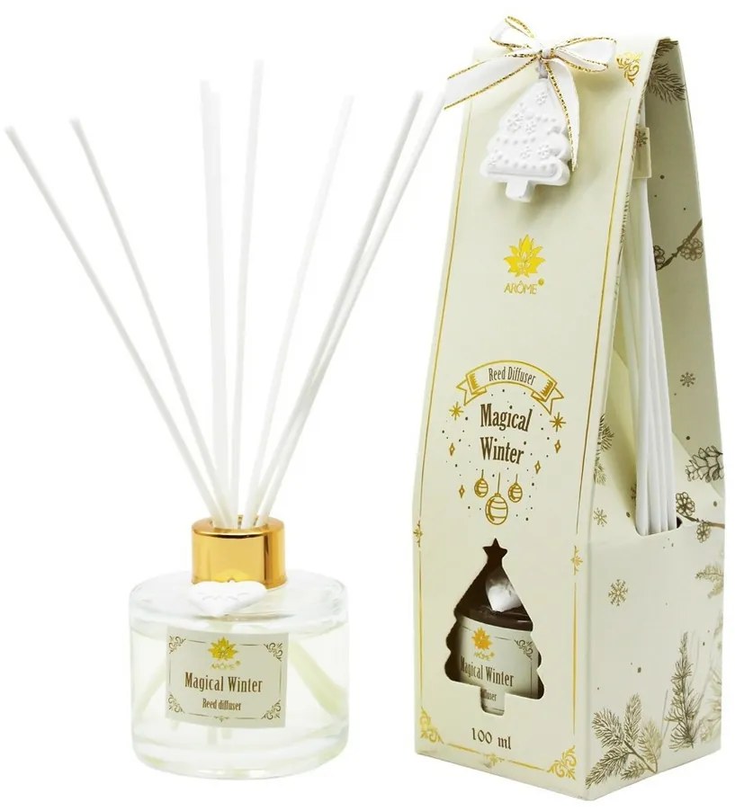 Magical Winter aromadiffúzor pálcikákkal, 100 ml