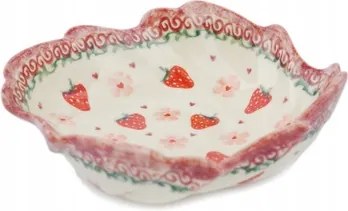 Göndör kerámia tál Boleszláv