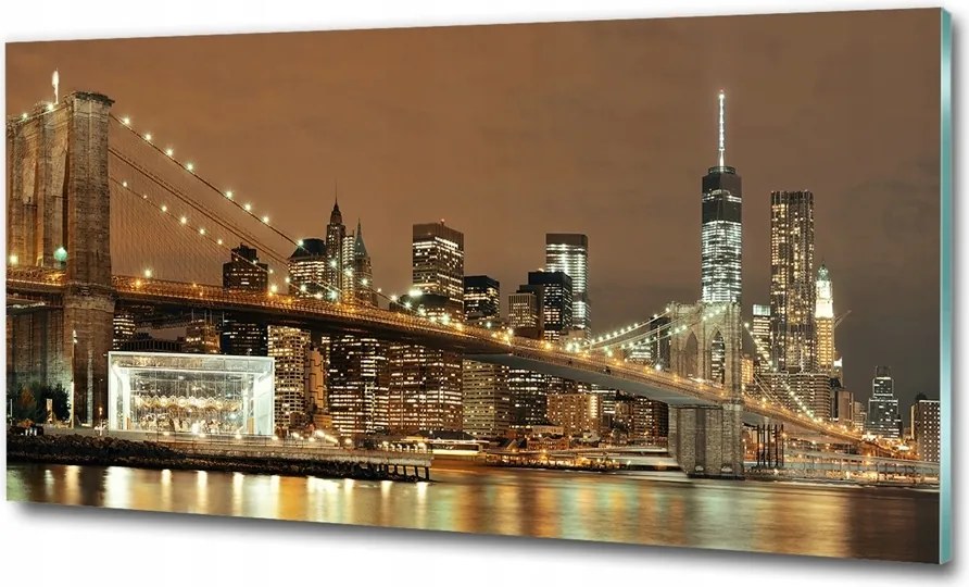 Fotótapéta üvegfalra Ohio folyó éjszaka 100x70