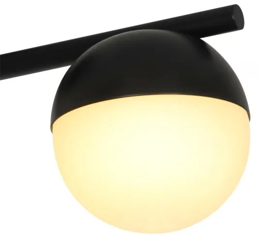 Nordlux - Felületre szerelhető csillár CONTINA 3xG9/5W/230V fekete