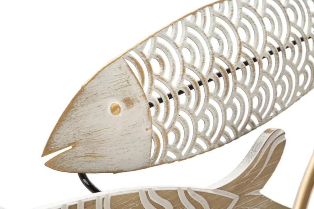 Fali dekoráció halas mozdulat 142,9x5x61,6cm