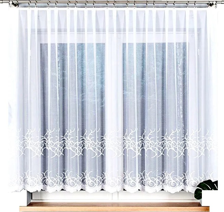 Bakaro 400x150cm Jacquard függöny egyenes (kész) szegéllyel