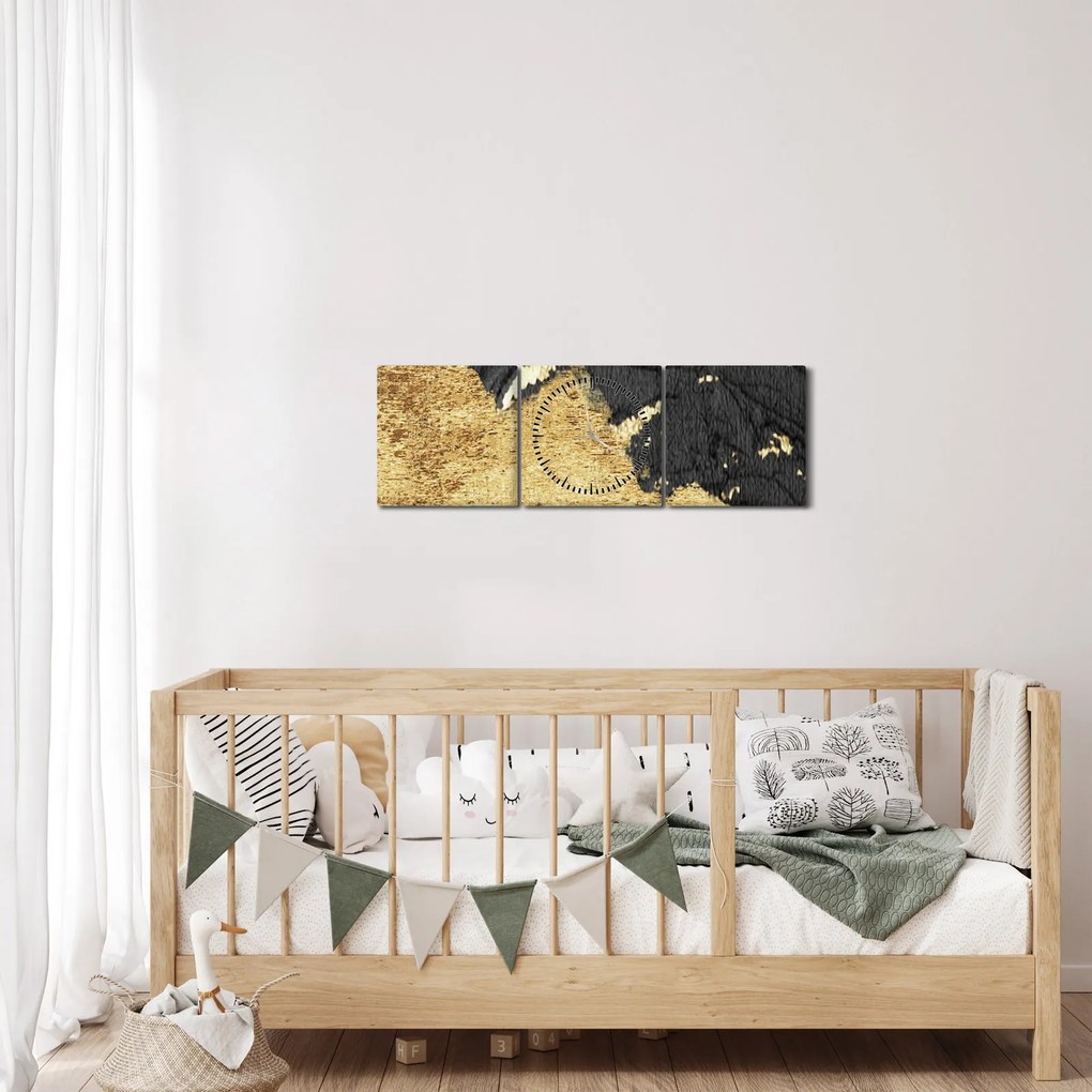 Kép - Arany szerkezet N⁰1 (órával) (90x30 cm)