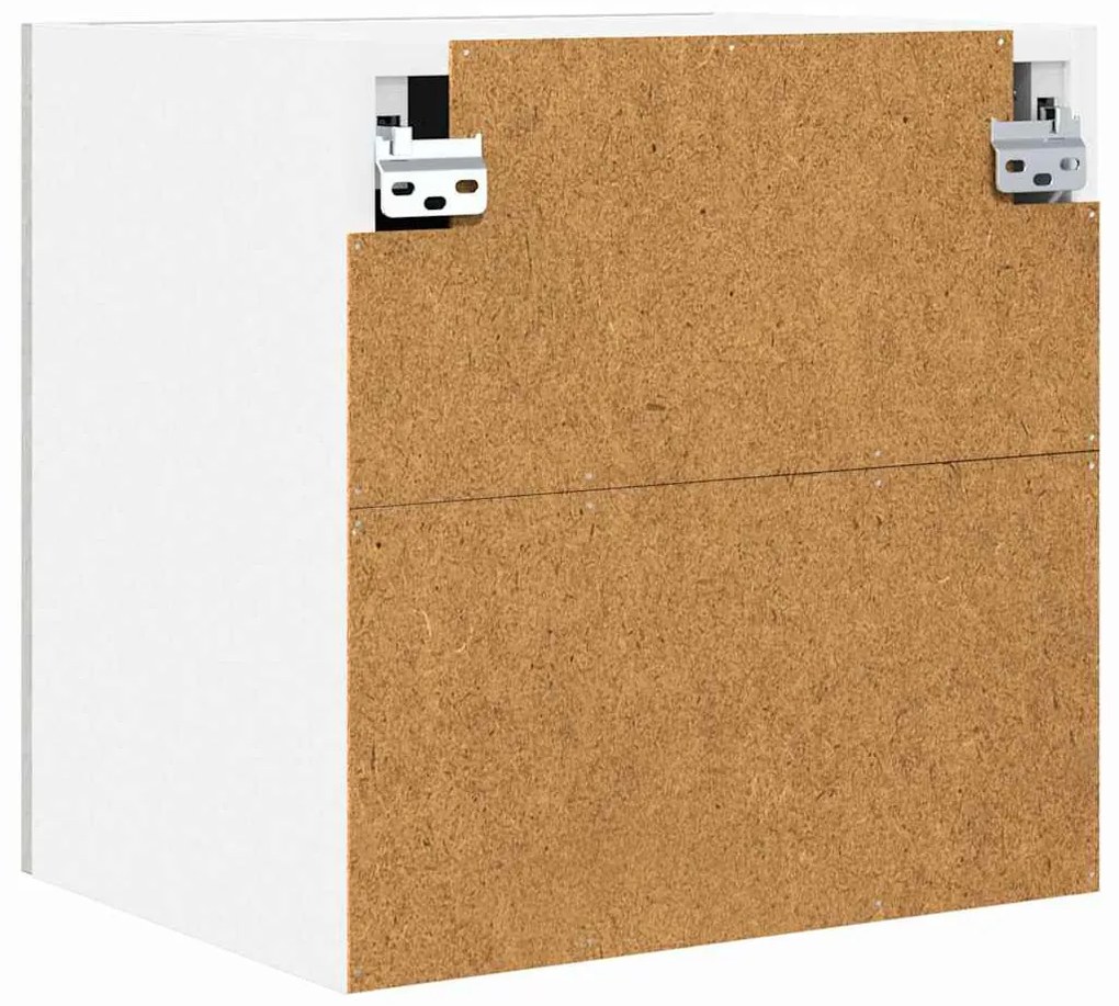 Függő szekrény Riga 2 pcs Beton szürke és fehér 40 x 31 x 40 cm