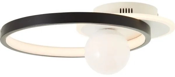 Brilliant - LED Dimmelhető mennyezeti lámpa ATLANTA LED/24W/230V fekete/fehér