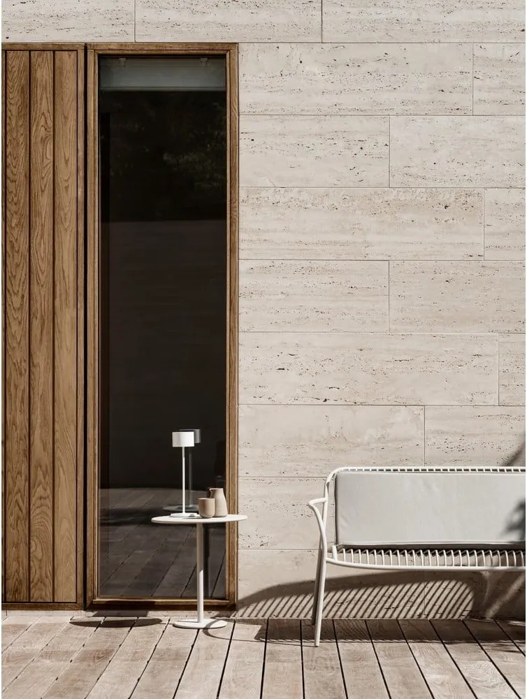 Alumínium kerek kerti tárolóasztal ø 40 cm Stay – Blomus