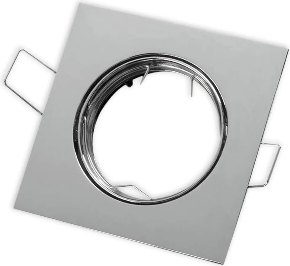 Mozgatható falsík alatti lámpatest OPIN-IQA90C1 négyzet króm 3csomag