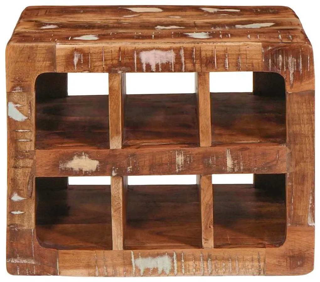 Borágas Barna 44 x 30 x 35 cm Tömör újrahasznosított fa