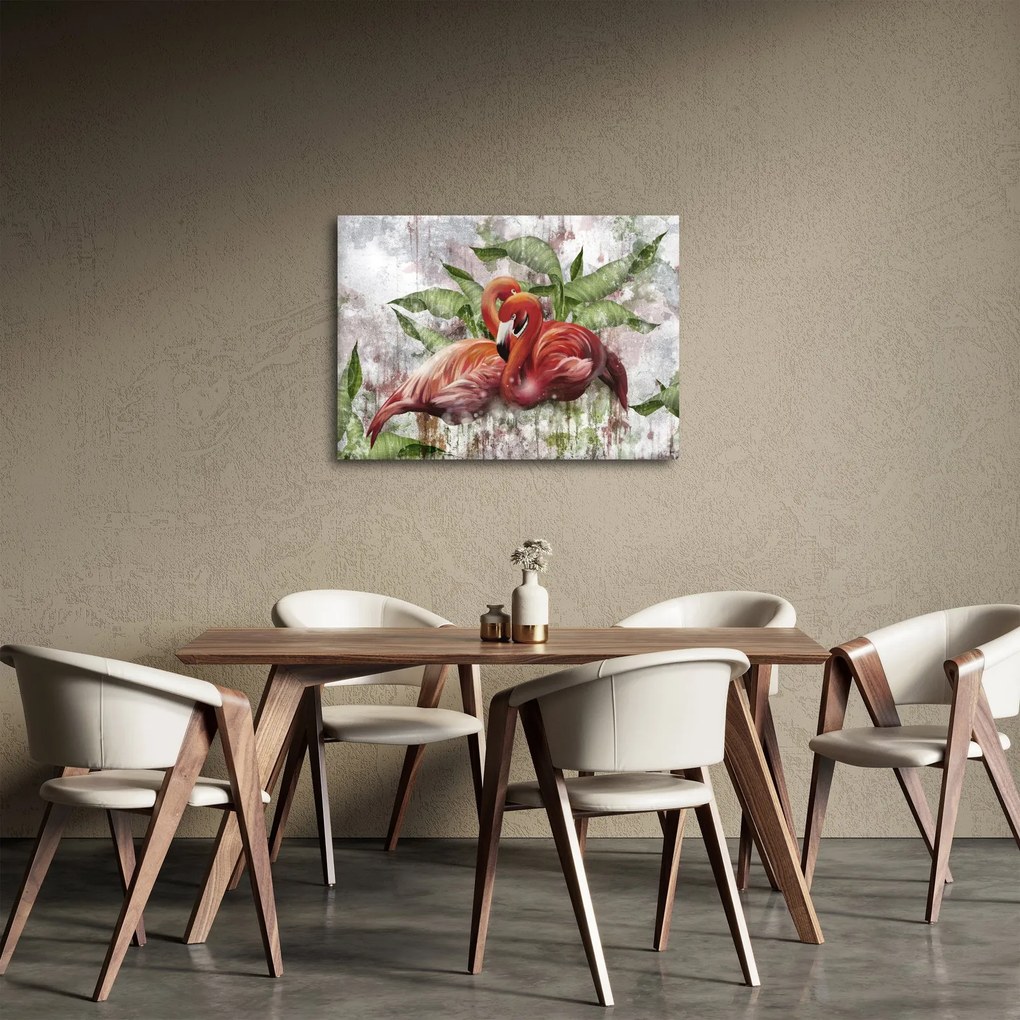 Kép - Flamingók (70x50 cm)
