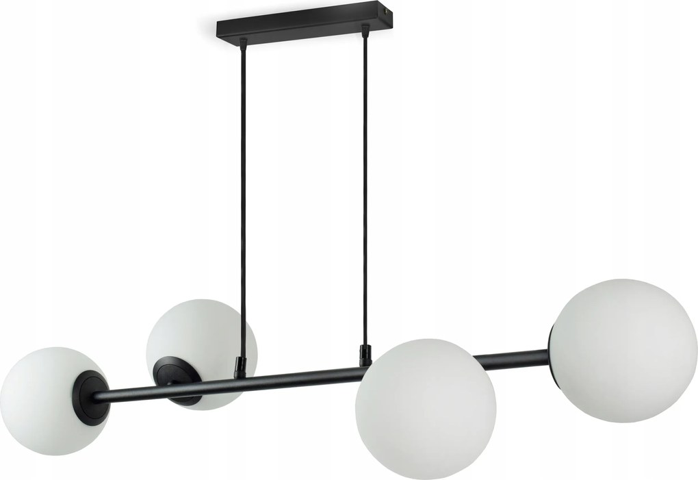 Mennyezeti Lámpa Függő Csillár Full Globe Glass 561-O4 G9 Fehér Led gömbök