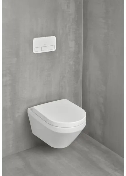 Villeroy & Boch 4694CL01 - ARCHITECTURA fali WC SoftClose ülőkével, kerámia/fehér