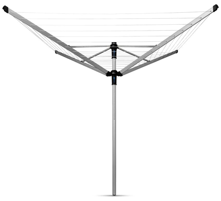 Ezüstszínű kerti ruhaszárító 50 m Lift-o-Matic Advance – Brabantia