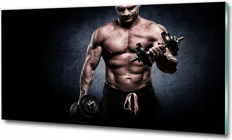 Fotó kép edzett üveg Kosárlabda 100x70