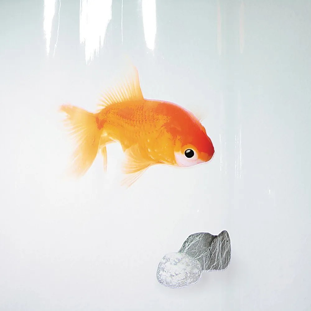 Zuhanyfüggöny 180x200 cm Goldfish – Spirella