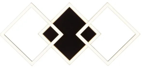 Brilliant - LED mennyezeti lámpa JORVIC LED/21W/230V 28x61,5 cm fekete