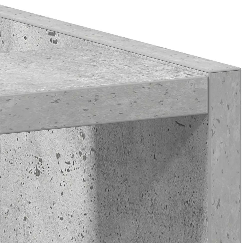 betonszürke szerelt fa alsószekrény 30x44,5x81,5 cm