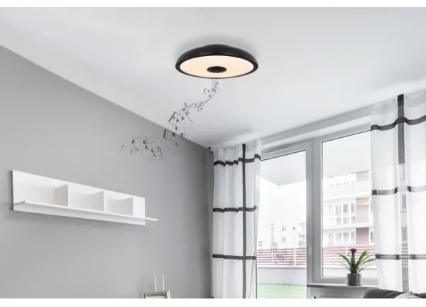 Globo - LED RGB Fürdőszobai lámpa hangszóróval RAFFY LED/18W/230V IP44 + távirányító