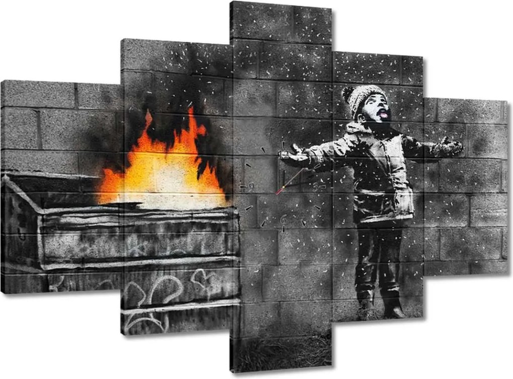 Órák 150x105 Banksy Hó Szmog