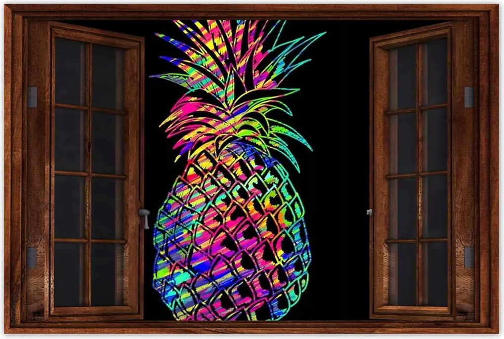 Poszter 60x40 HardCore Ananász Gyümölcs