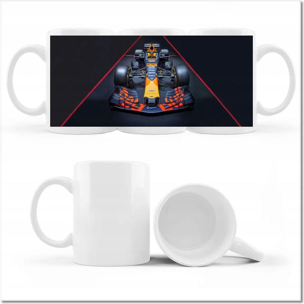 Fényképes bögre Versenyautó Bolid