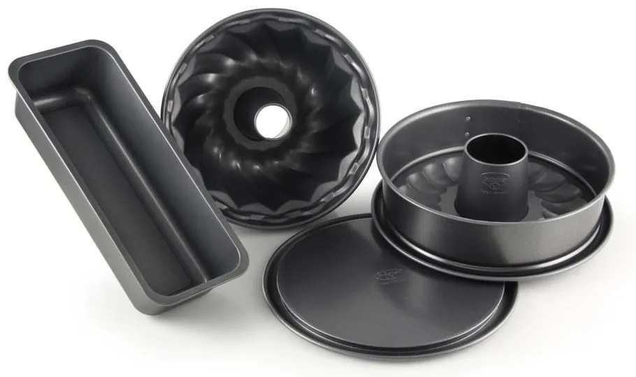 Four 4 részes acél sütőforma készlet - Dr. Oetker