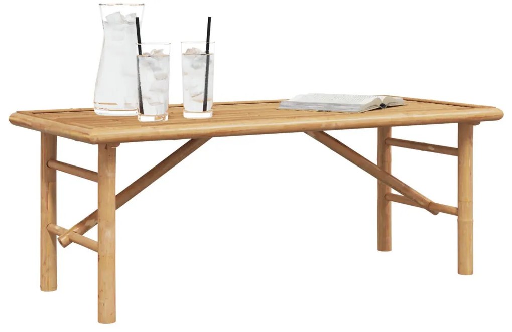 Dohányzóasztal Barna 110 x 50 x 43 cm bambusz