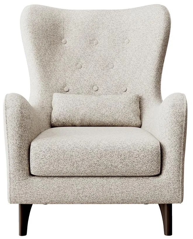 Fotel lábtartóval Calimero II (krém + wenge). Akció -16%. 1099320