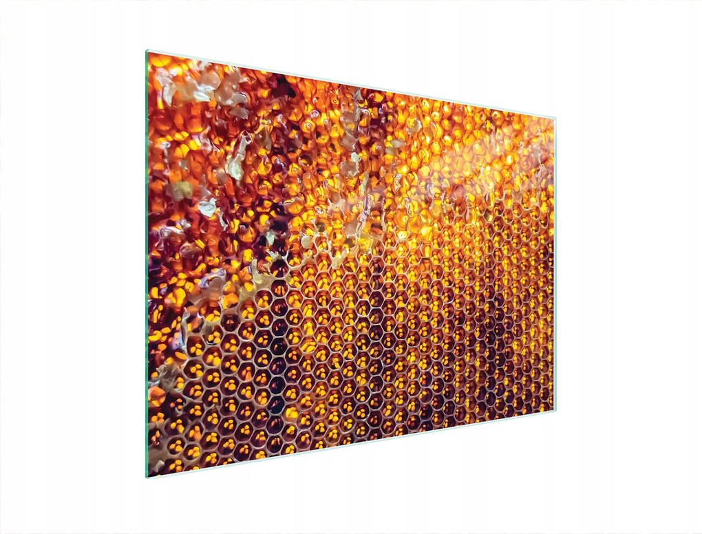 Üveg Vágódeszka 40x30 Méz Edzett Üveg