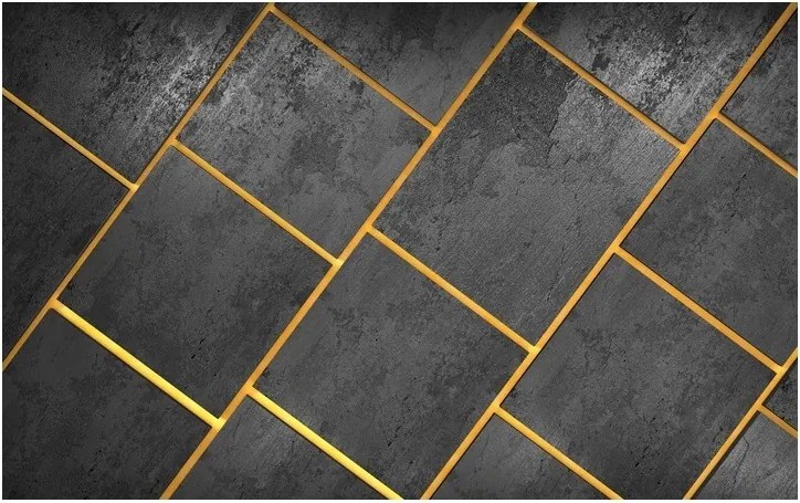 Fotótapéta Beton Vakolat Csíkok Glamour Nappali 416x254