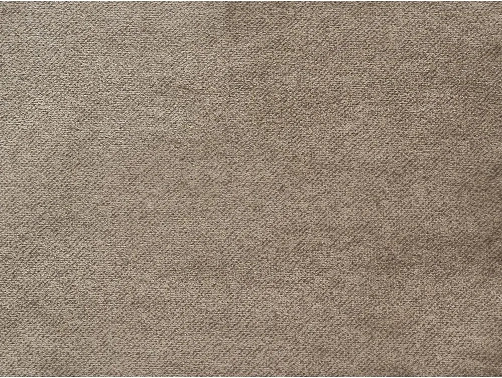 Szürkésbarna bársony sarokkanapé (jobb oldali-heverő résszel) Sierra – Bobochic Paris