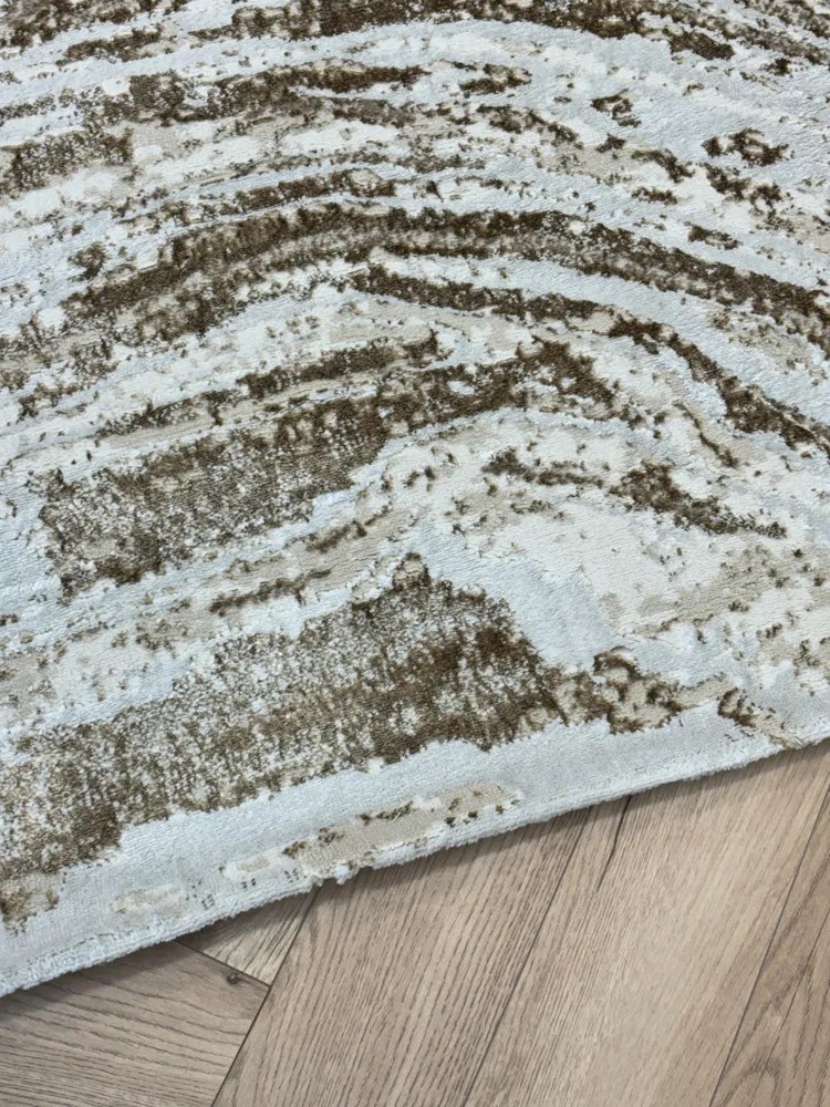 Sunset barna-bézs design szőnyeg 200x290