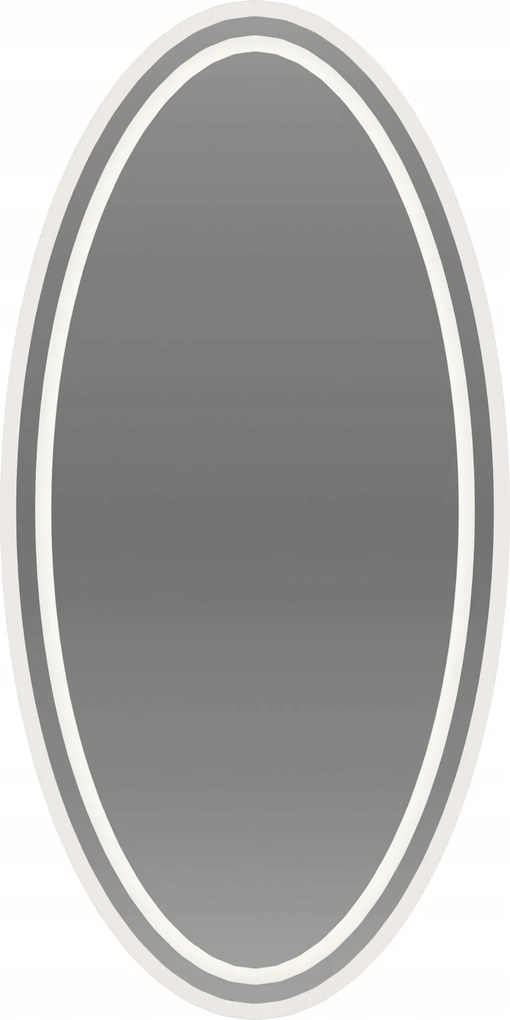 Frida homokfúvott tükör Led háttérvilágítással II 50x100