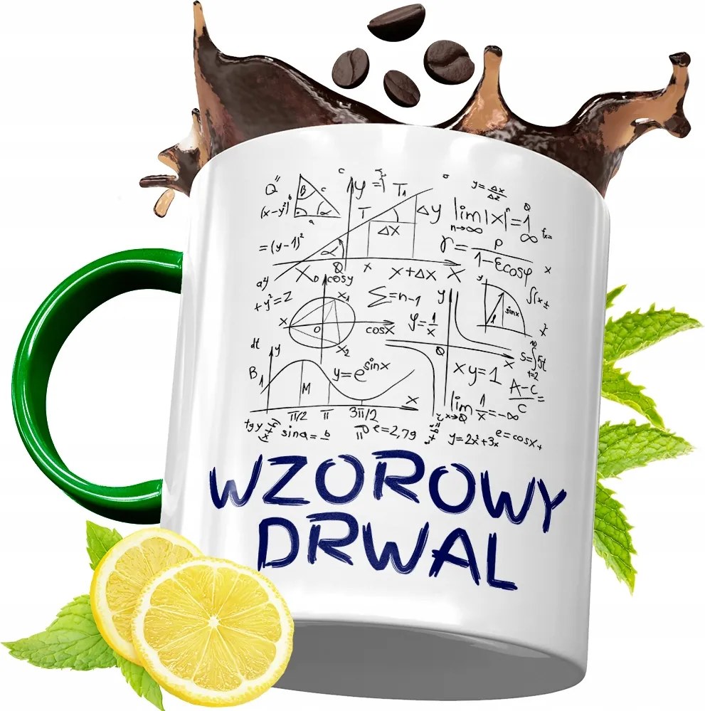 Zöld Bögre Favágónak Születésnapi Ajándék fényképes nyomtatással