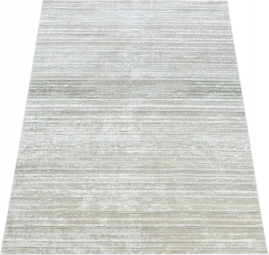 Komo Szőnyeg 160x230 Stílusos Modern fényes Bézs krém zöld w16