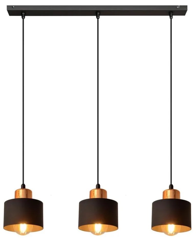 Helam Csillár EDISON 3xE27/15W/230V HE0897