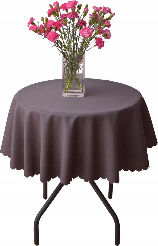 Abrosz Foltálló Grafit Len Kerek 110 CM