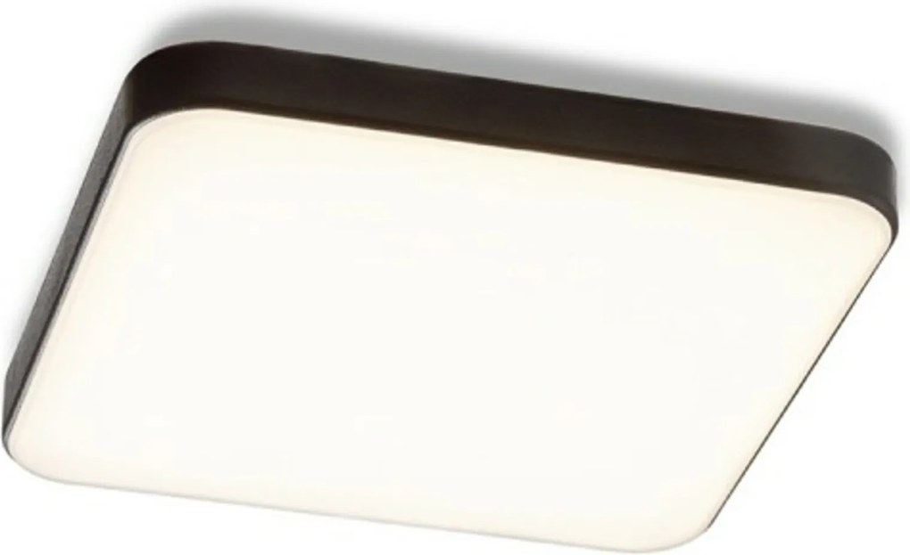 Süllyesztett Led lámpatest Rendl Bjork Sq 9 fekete, 6W, 3000K, 90×90mm, Ra80