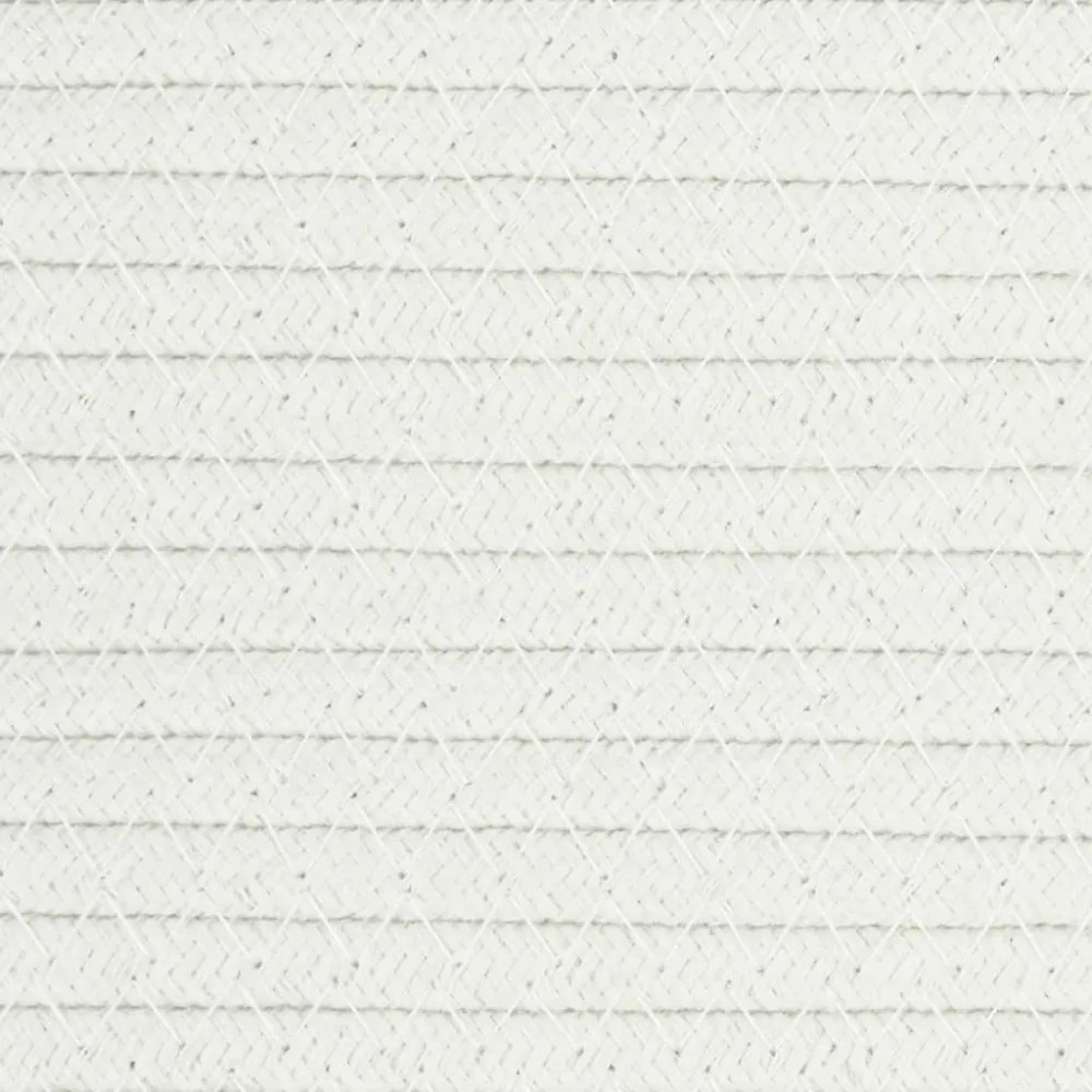 bézs-fehér pamut szennyeskosár Ø60 x 36 cm