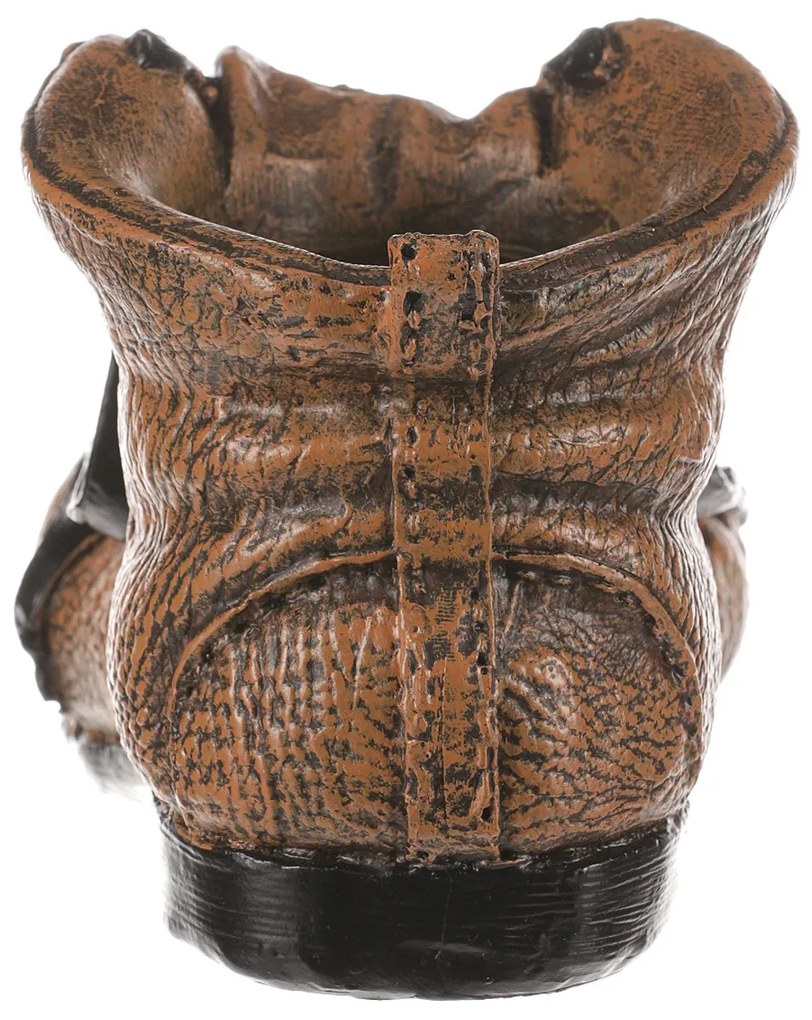 Cipő virágtartó, 21 x 11 x 11 cm, polirezin