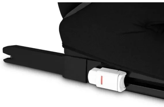 Lionelo - Autósülés HUGO i-Méret 100-150 cm fekete/szürke