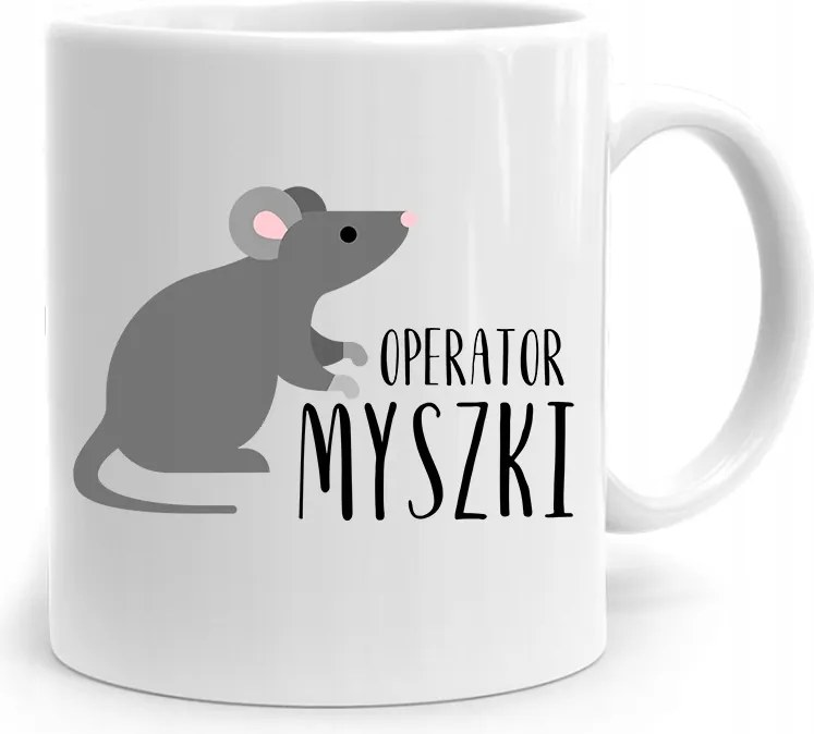 Bögre Informatika Programozó Egér Operátor nyomtatott fényképpel